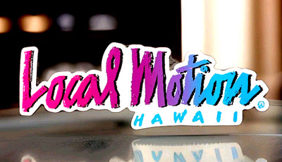 Vintage 80s Local Motion LARGE (13X5) sticker