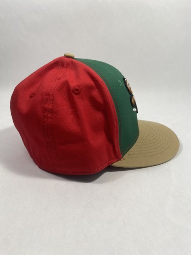 Baseballism Sliding Gingerbread Man Fitted Hat 7 1/4 Limited Edition Christmas - Picture 4 of 7