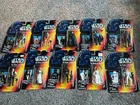 STAR WARS POTF Red CARD 10 Figure Lot Power Of The Force New