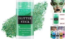 Green Body Glitter Stick,Christmas Hair Glitter green body glitter stick