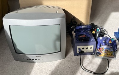 Nintendo GameCube Bundle - getestet funktioniert - CRT + Controller + offizielle Kabel