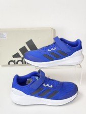 Image of Adidas Runfalcon 3.0 EL K Kids Running Trainers Blue UK 2.5 HP5871 NEW