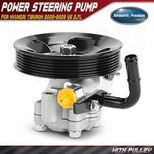 Power Steering Pump with Pulley for Hyundai Tiburon 2003-2008 V6 2.7L 571002C200