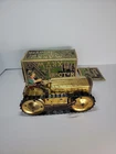 1940's Marx Windup  Crawler Tractor With Original Box
