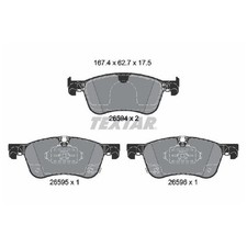 Textar Bremsbelagsatz Bremsklötze vorne 4106000Q3H D10606RN0A 24892251