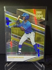 Keithron Moss 2020 Panini Elite Extra Edition Aspirations GOLD Die-Cut #24/24