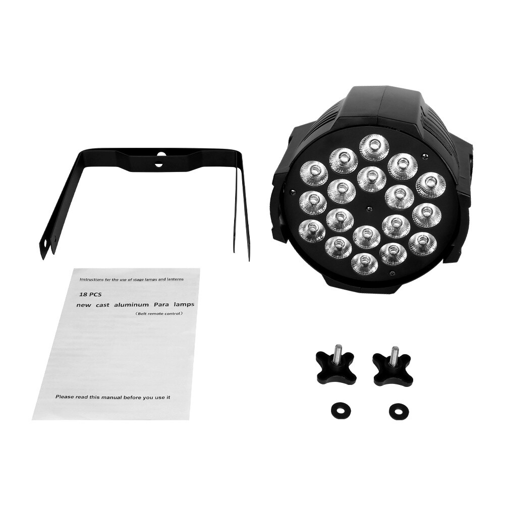 4X 270W PAR 18 LED RGBW DMX Effetto Luce Party Dj Luce Palco - Foto 8