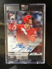2019 Topps NOW Shohei Ohtani RC Los Angeles Angels PLATINUM AUTO RARIST NOW??