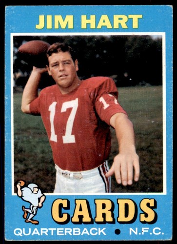 1971 TOPPS JIM HART . ST. LOUIS CARDINALS #47