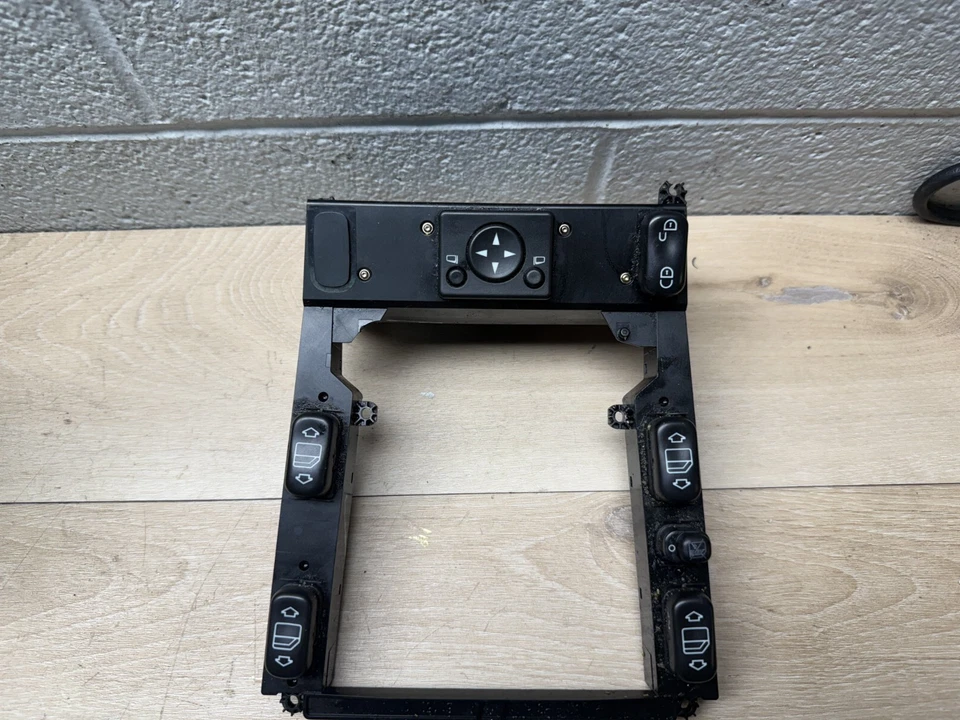 MERCEDES BENZ ML350 ML55 OEM 02-05 MASTER ESPEJO ELÉCTRICO BLOQUEO VENTANA INTERRUPTOR BISEL Foto 3 de 4