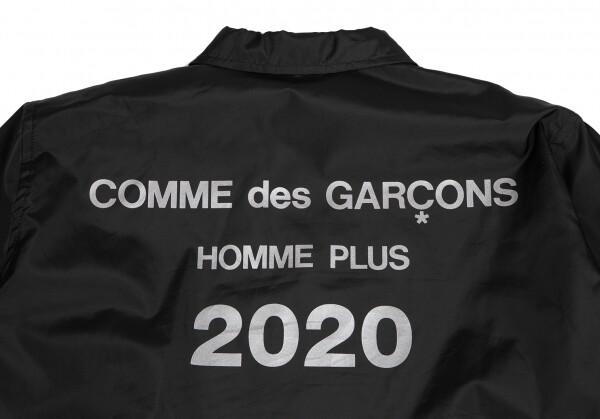 COMME des GARCONS HOMME PLUS Logo Printed Flare Coach Jacket