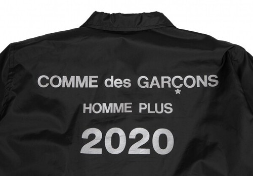 COMME des GARCONS HOMME PLUS Logo Printed Flare Coach Jacket Size S(K-122763) - Picture 2 of 12