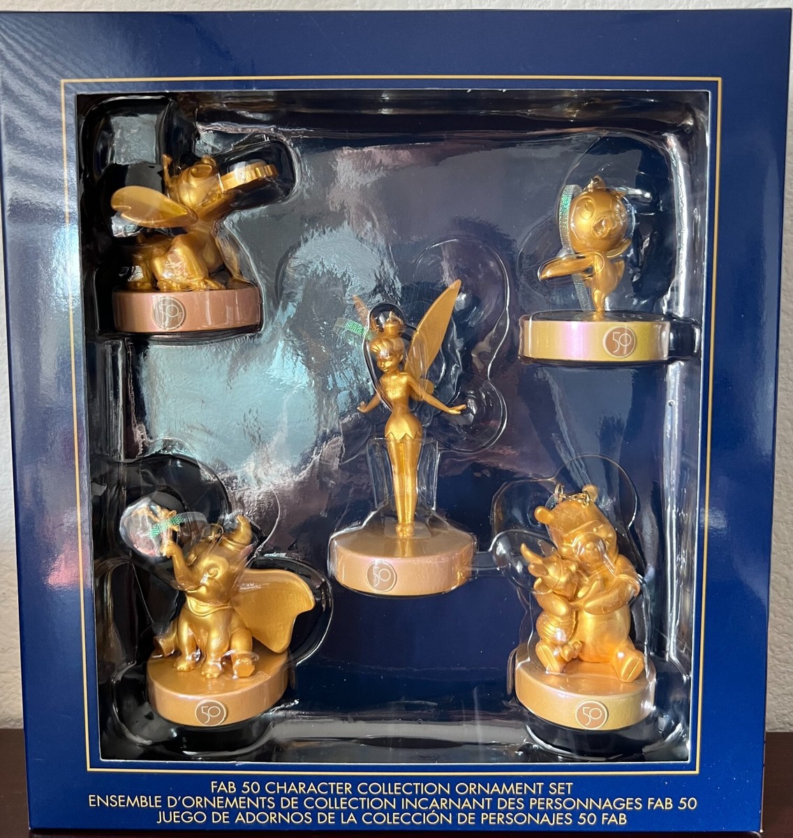 Walt Disney World 50th Anniversary Fab 50 Gold Magic Kingdom
