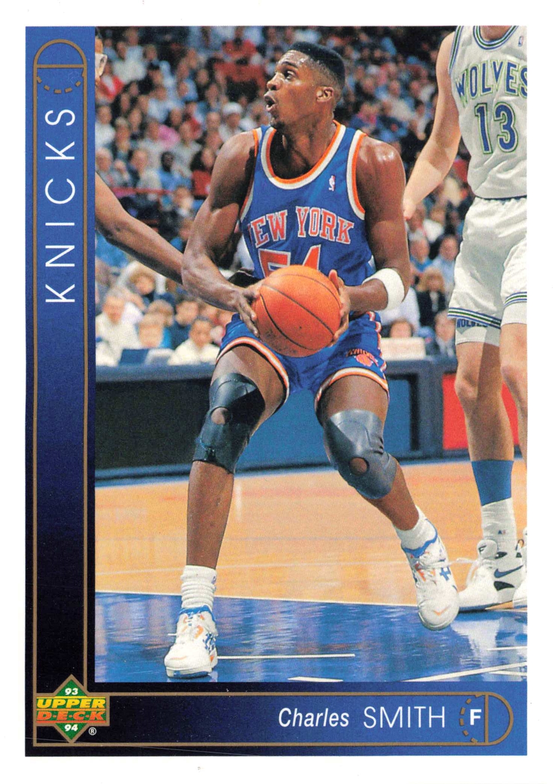 Charles Smith 1993-94 Upper Deck #4 New York Knicks
