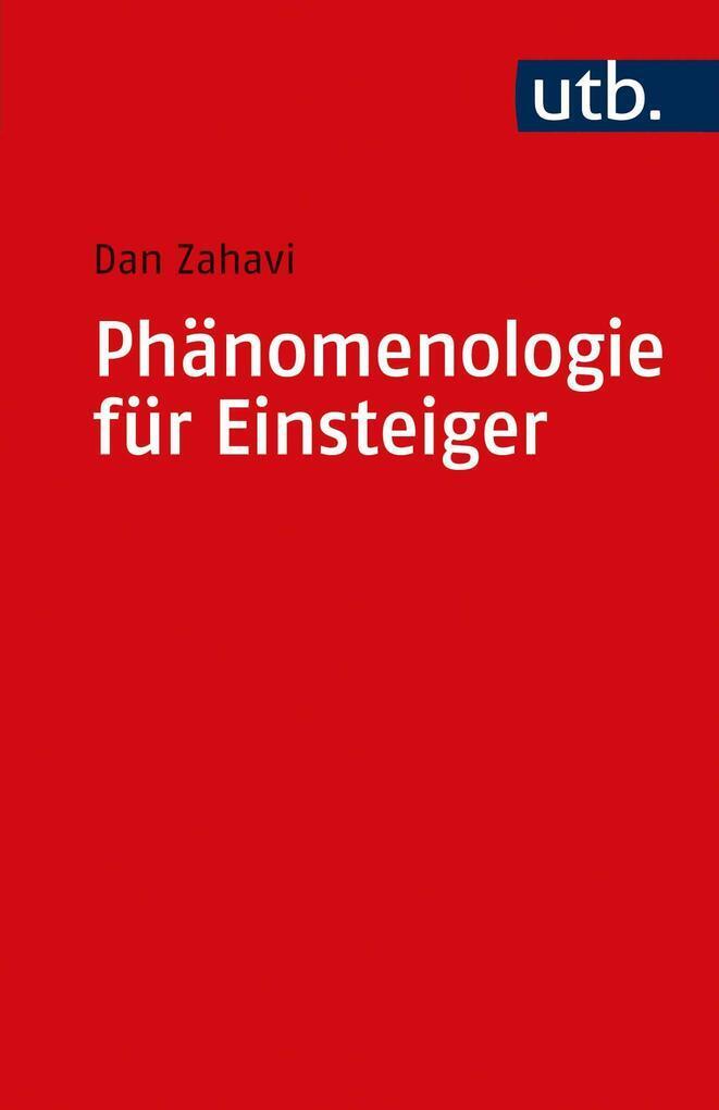 Thumbnail - Phänomenologie Für Einsteiger | Dan Zahavi | 2007 | Deutsch