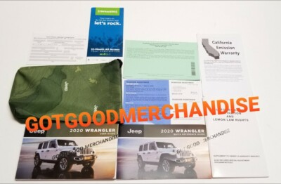 #ad #ad 2020 JEEP WRANGLER USER GUIDE OWNERS MANUAL RUBICON SAHARA SPORT ELECTRIC GAS $53.59