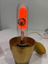 VINTAGE Rare AEROLUX Type BPOE Elks Lodge B.P.O.E. Silhouette light bulb Works