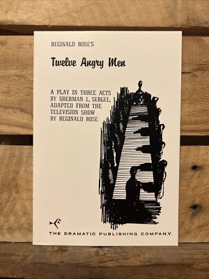 Twelve Angry Men by Reginald Rose & Sherman L. Sergel (1983 Paperback ...