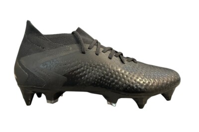 adidas Predator Accuracy.1 SG Soccer Cleats Mens Size 7 GW4581 NO LID Black