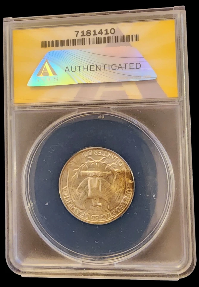 1941 25c MS 65 DDR/WDDR FS VARIETY WASHINGTON SILVER - Image 2 of 4