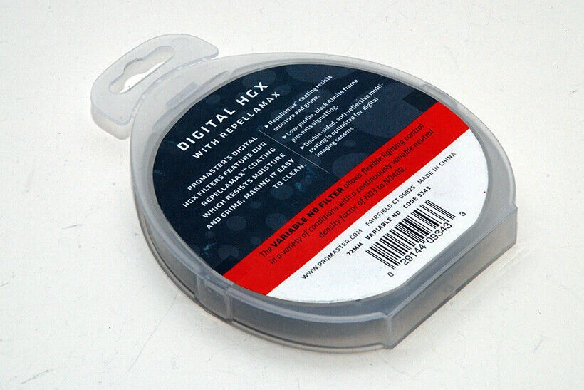 Promaster 72mm VND Variable Neutral Density Filter #9343 - Image 2 of 2