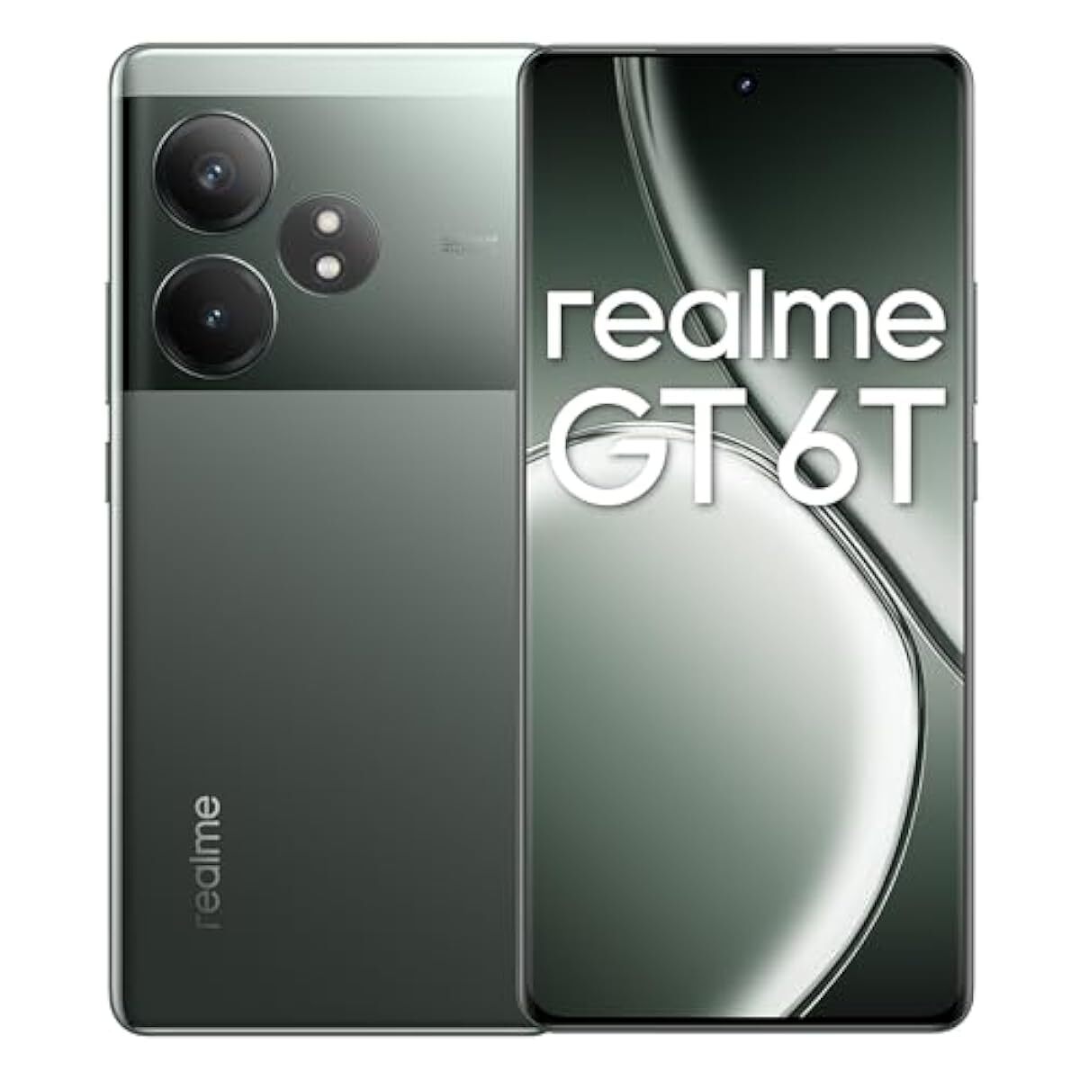 realme GT 6T 5G (Razor Green,12GB RAM+256GB Storage) | India