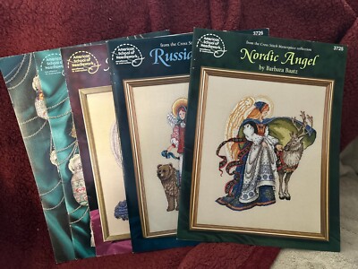 Designer BARBARA BAATZ American School of Needlework charts Angels, etc.  U-PICK