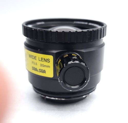 ”Exc+5” Sea & Sea 20mm f3.5 Underwater Lens w/Finder for Nikon Nikonos JAPAN - Picture 5 of 22