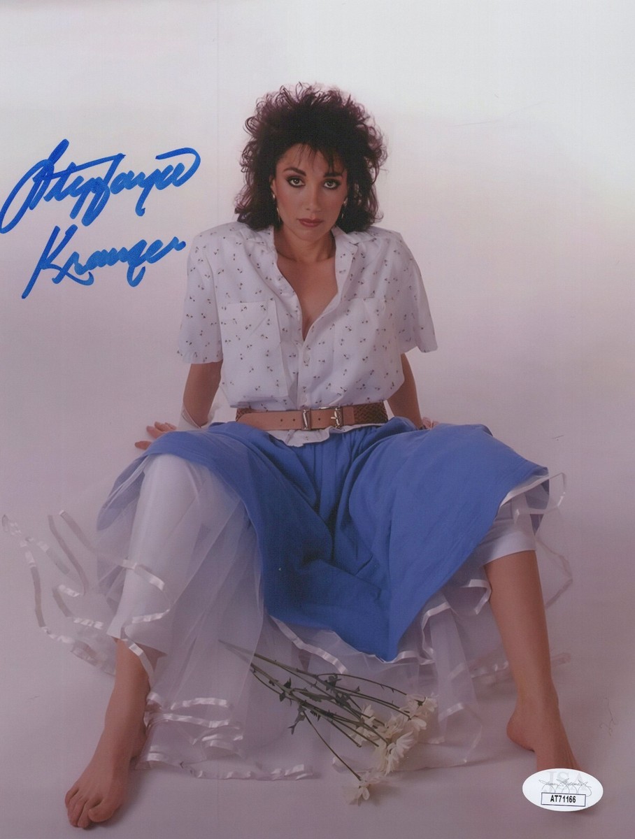 STEPFANIE KRAMER Signed HUNTER 8x10 Photo Autograph JSA COA CERT