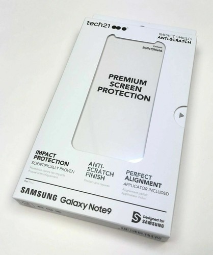 Tech21 Impact Shield BulletShield Screen Protector for Samsung Galaxy S9 / Note9 - Picture 11 of 11