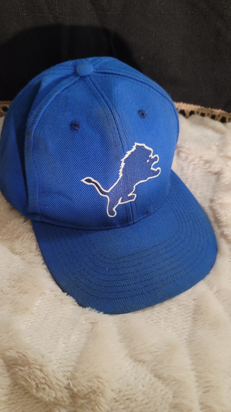 Vintage Detroit Lions Game Day Hat Cap NFL Acrylic/Wool Snapback