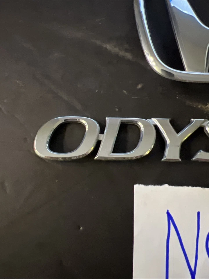 05 06 07 08 09 10 Honda Odyssey emblema de portão traseiro logotipo cromado conjunto de símbolos - Imagem 2 de 4