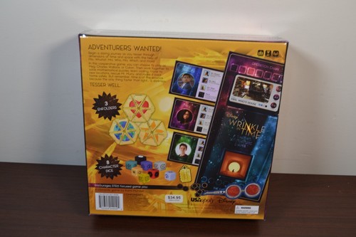 Disney's A Wrinkle In Time: A Daring Adventure Game Factory / Sealed - Picture 2 of 2