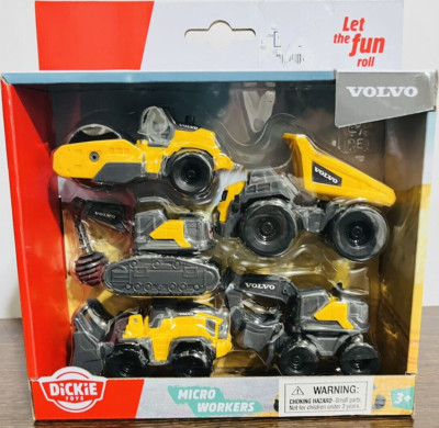 CAT Caterpillar Little Machines Set 5 Trucks Construction Play Toys  Dump Dozer