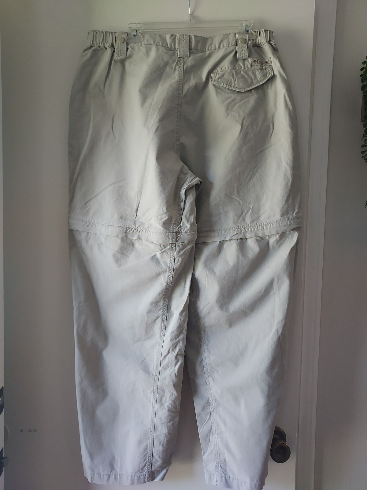 Columbia Mens Cargo Pants/ Shorts Khaki Cotton Light … Gem