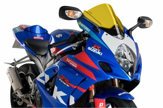 Puig Yellow Racing Screen Suzuki GSX R 1000 2007-2008