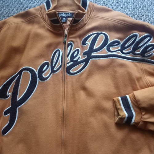 Pelle Pelle Marc Buchanan Big Logo Wool Jacket Size 4XL Men's - Picture 2 of 5