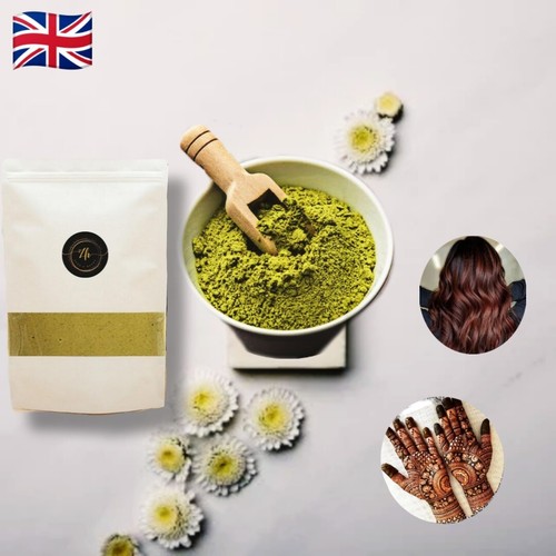 7x Sifted 100g ORGANIC Rajasthani Henna Powder BAQ Quality Mehndi Tattoo/ Hair - Picture 6 of 10