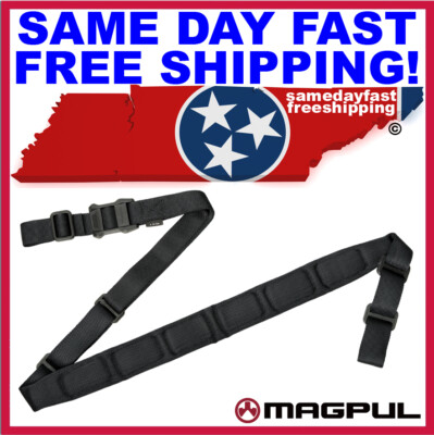 MAGPUL MS1 PADDED 1 and 2 Point Sling MAG545-BLK-GRY-COY-RGR SAME DAY FAST FREE 