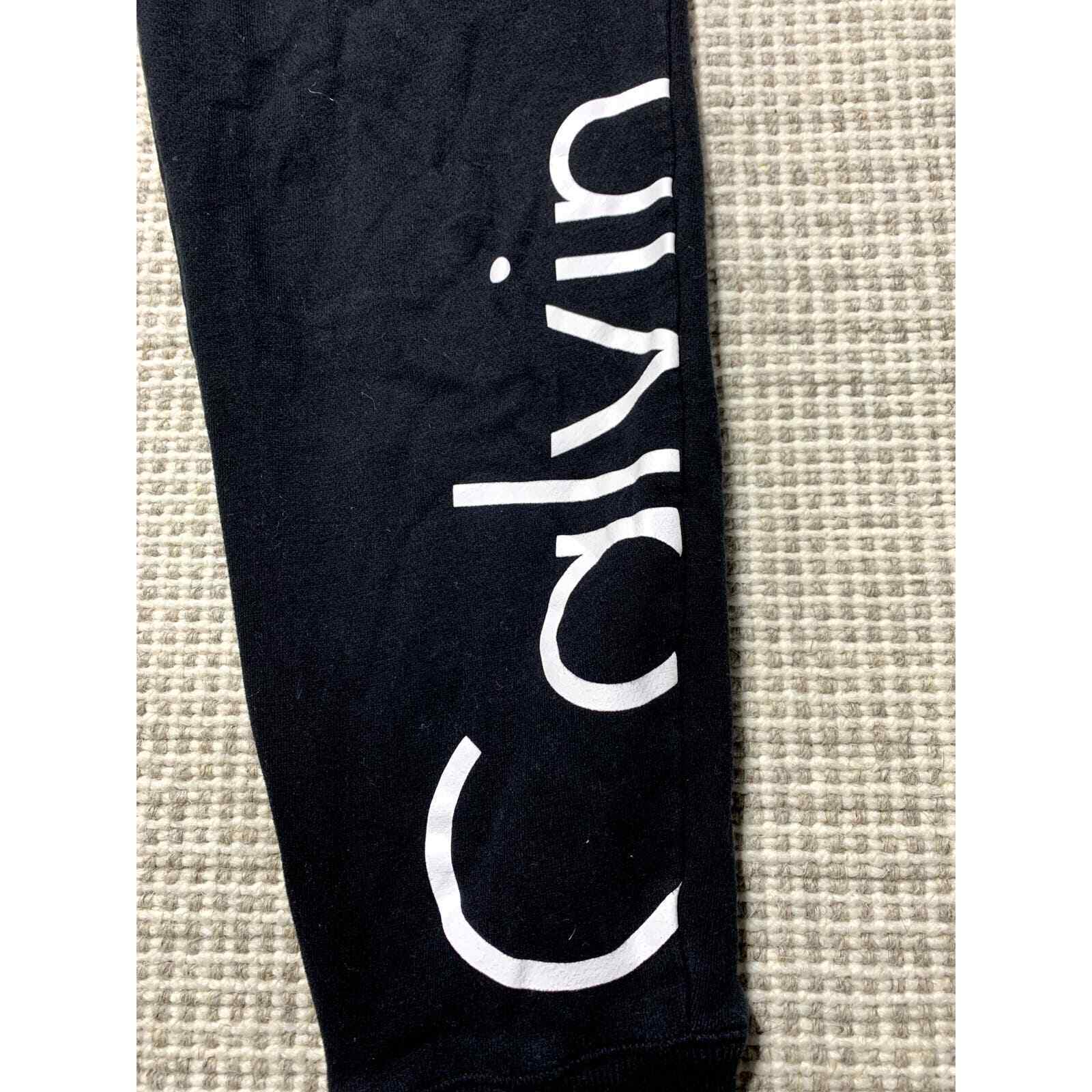 Calvin Klein Womens M Black Logo Drawstring Athle… - image 3