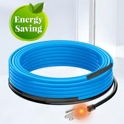 MAXKOSKO Self-Regulating Pipe Heat Cable Keeps Water Flowing at -40°F 120V 5W/FT
