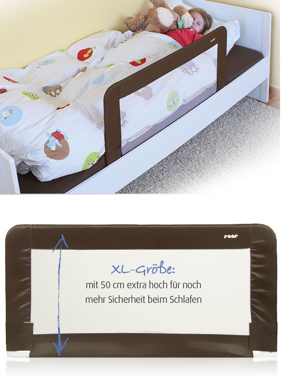 Reer Sleep'n Keep Fallschutz für Babybetten, 100 cm Länge