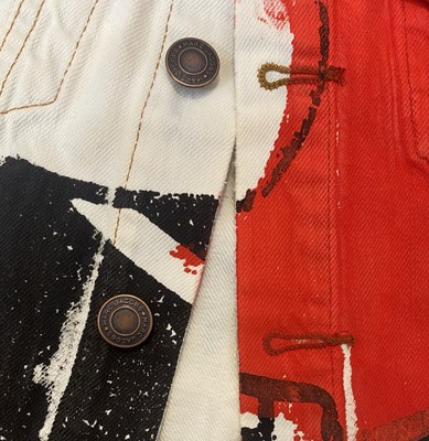 Rare Marc Jacobs Mickey Mouse Denim Designer Jean Jacket