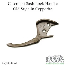Pella Casement Sash Lock Handle Right Handed Sash Lock Handle Copperite