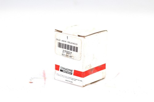 Stanadyne Cold Adva Solenoid 03-27-97 Diesel Systems 27007