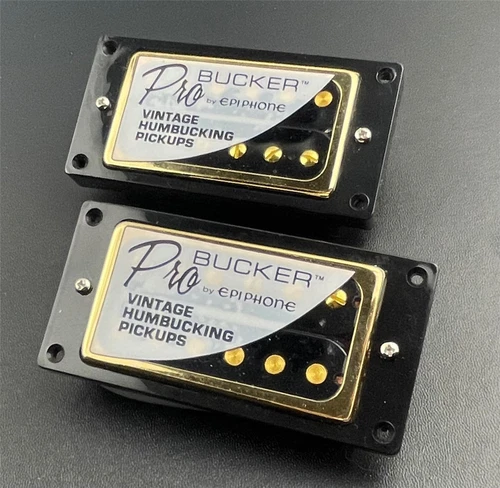 Epiphone Classic Plus Classic ProBucker Humbucker Pickups Gold Fit LP&SG USA
