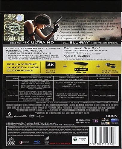 Resident Evil: The Final Chapter (4K Ultra HD + Blu-Ray) Sony Pictures - Image 2 of 2