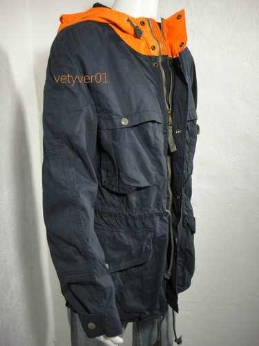 New RALPH LAUREN D&S Military Nautical Heritage Hooded Jacket Navy Blue sz XXL - Bild 4 von 12
