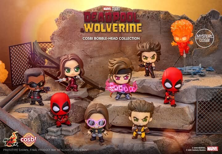 Marvel x Hot Toys CBX248 Deadpool & Wolverine Series 2 Cosbi Marvel x Hot Toys CBX248 Deadpool & Wolverine Series 2 Cosbi
