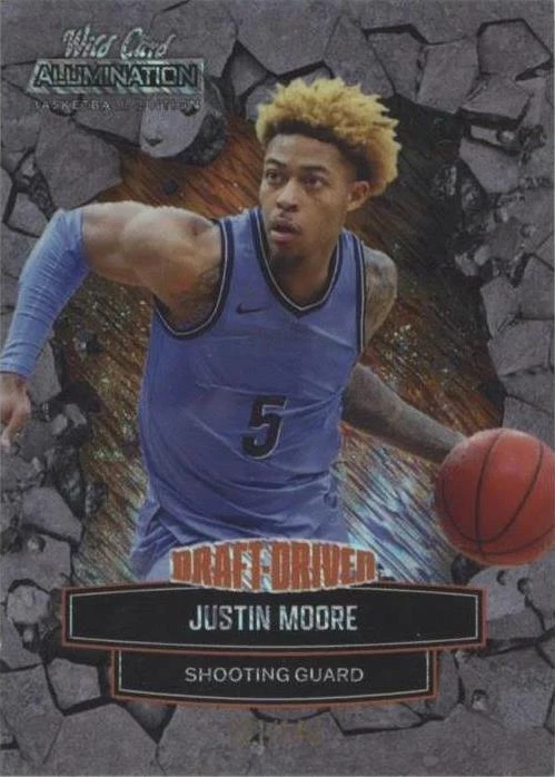 2021-22 Wild Card Alumination - Justin Moore #DD-31